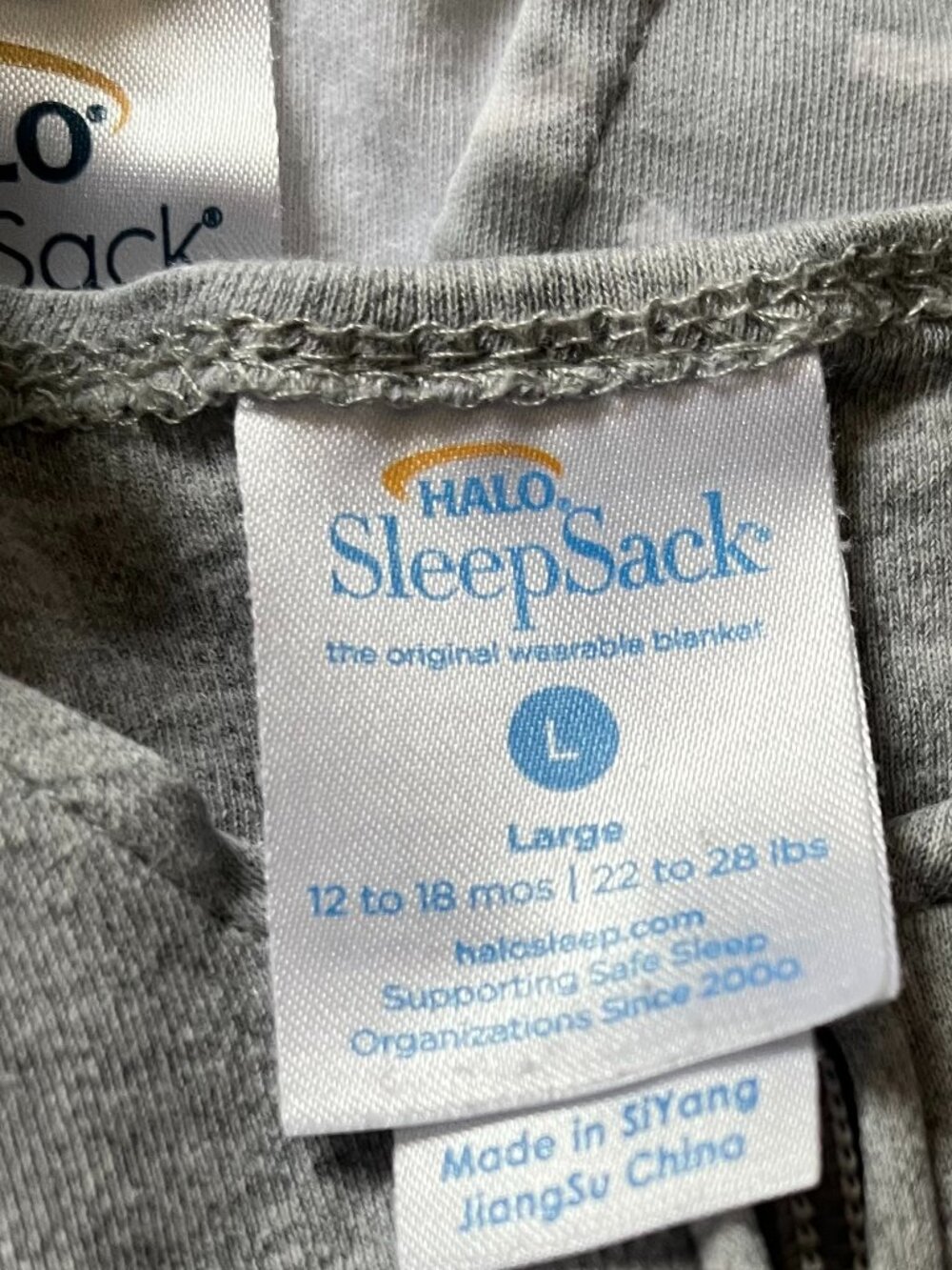 12-18 months Halo Sleep Sacks, Lot of 8, Large, Neutral Prints - Picture 6 of 11